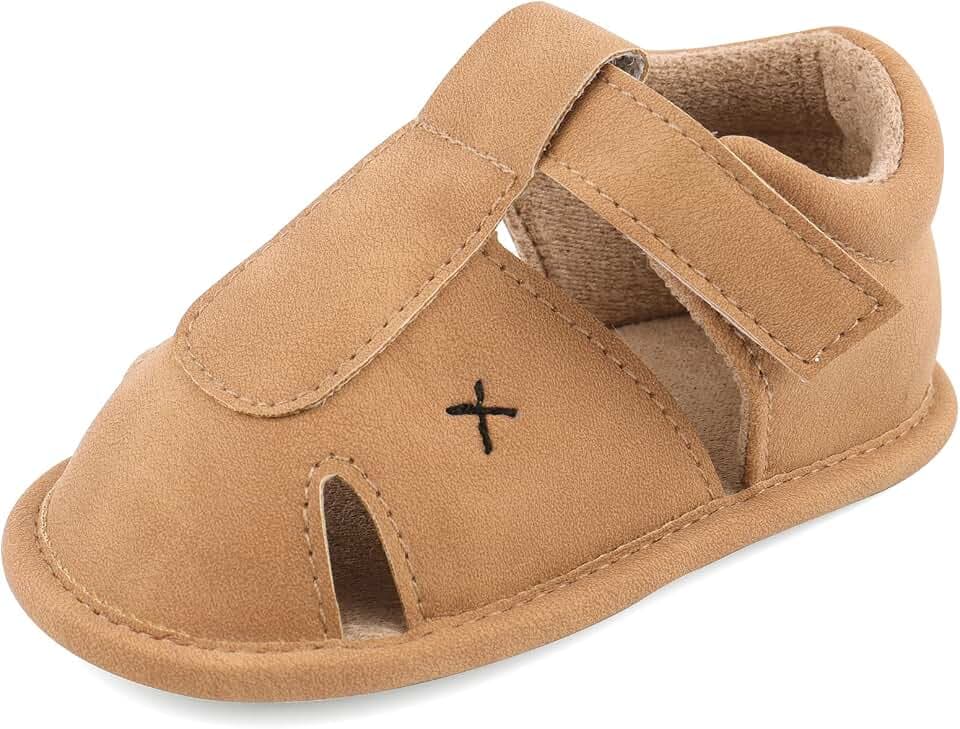 Baby Jungen Weiche Sohle Sandalen Kleinkind Anti-Rutsch Sommer Krippe Erster Wanderer Schuhe