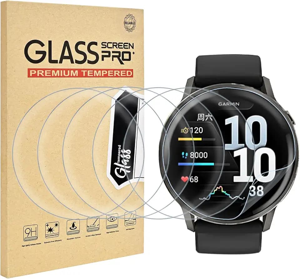 6 PCS Compatible for Garmin Venu 4 45mm Smartwatch Screen Protector
