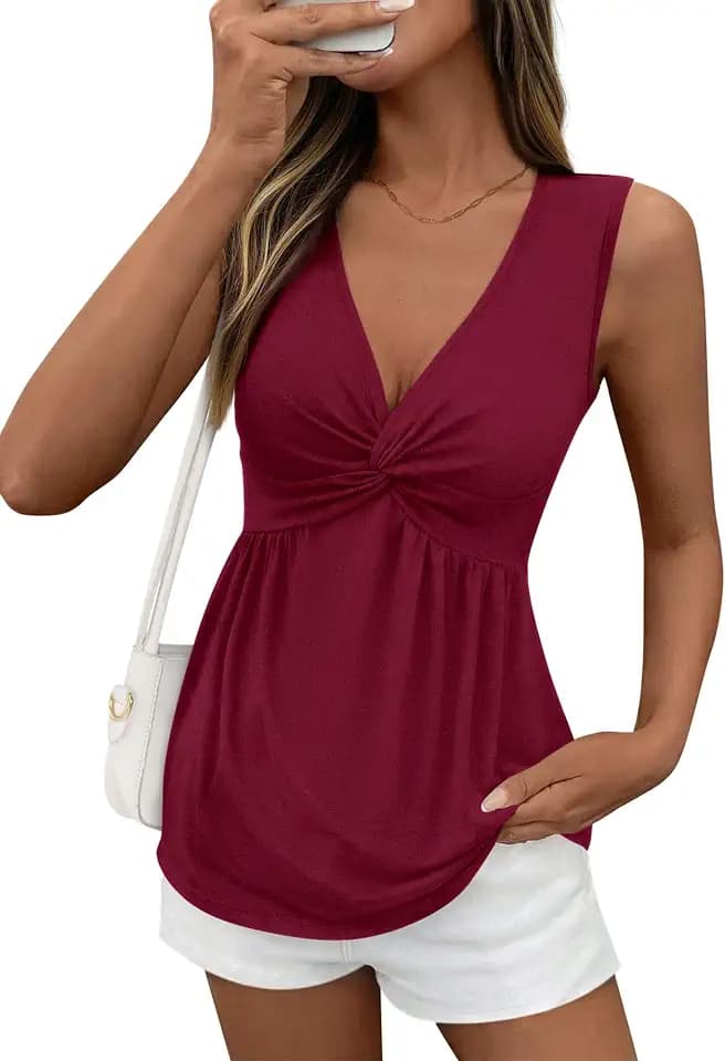 BTFBM Babydoll Tops for Women 2026 Trendy Summer Outfits