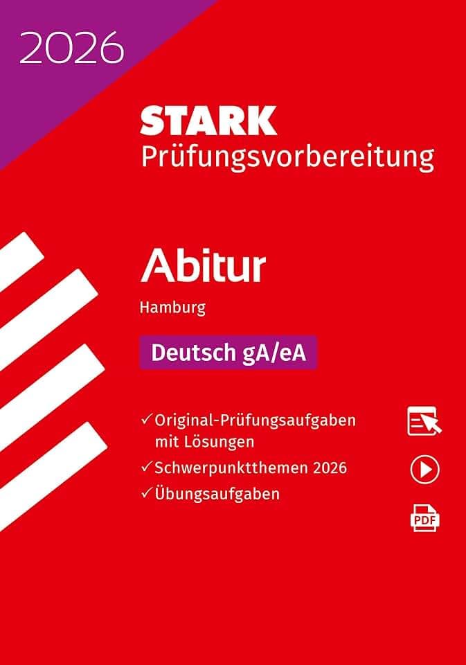 STARK Deutsch gA/eA - Abitur 2026 Hamburg - Prüfungsvorbereitung (Abitur-Prüfungen)