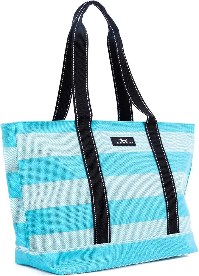 SCOUT Joyride Beach Bag for Women - Zip Top Pool Tote