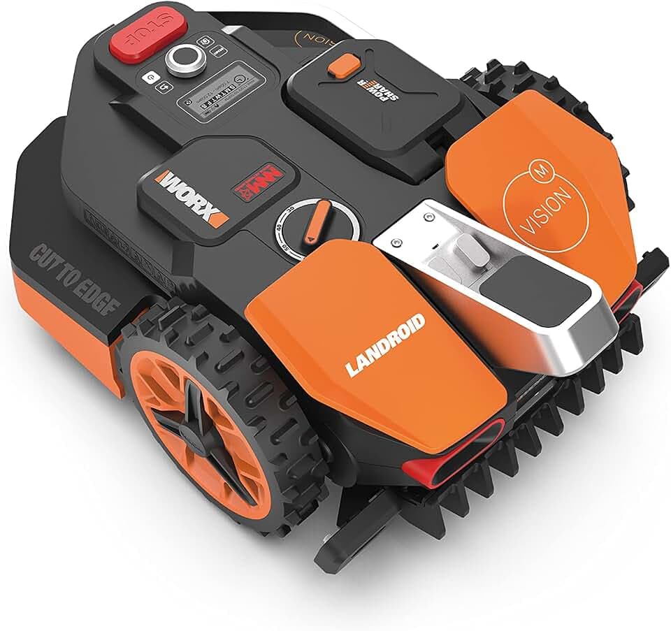 WORX Landroid Vision WR208E.1, Mähroboter ohne Begrenzungskabel, 800 m²