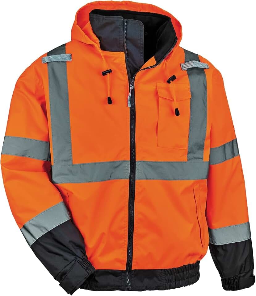 Ergodyne Glowear 8379 Wirtschaft Bomber Jacke, 8379
