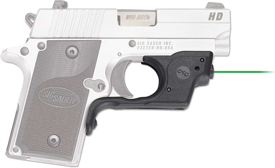 Crimson Trace LG-492 Laserguards with Heavy Duty Construction and Instinctive Activation for Sig Sauer P238/P938, Defensive Shooting and Competition