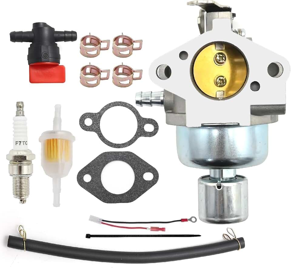 Anxingo Carburetor Kit Replacement for Craftsman LT2000 Ys4500 Lt1000, Kohler Command SV590S CV15S 15HP 17HP Riding Lawn Mower