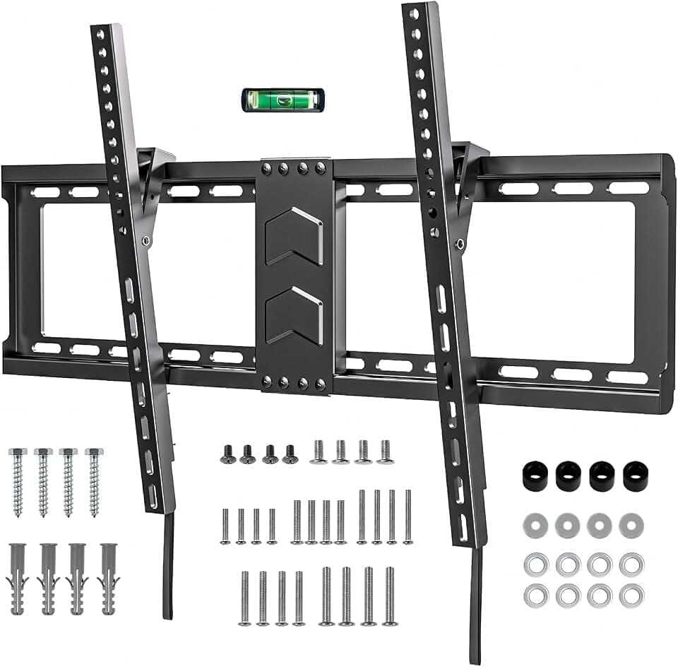 TV Wall Mount for Most 37-82 Inch, Low Profile Tilt Wall Mount