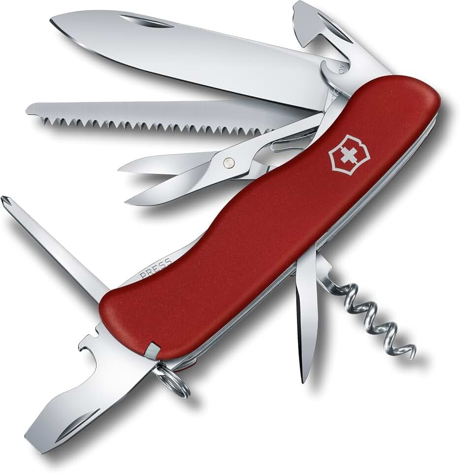 Victorinox Schweizer Taschenmesser Outrider Multitool mit Holzsäge & Schere