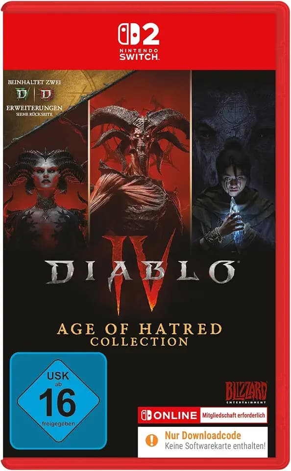 Diablo IV: Age of Hatred Collection – Nintendo Switch 2 [Code in Verpackung]