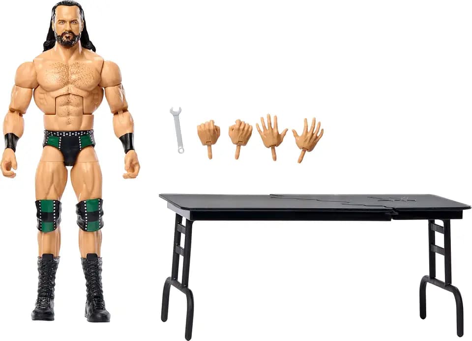 Mattel WWE Elite Drew McIntyre Figur und Zubehör, Serie Nr. 123