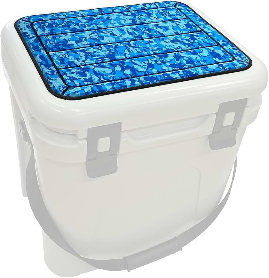 Hjdeck Cooler Pad for YETI Roadie 24 Cooler Seat Cushion Soft Self-Ahesive Cooler Pad Accessory