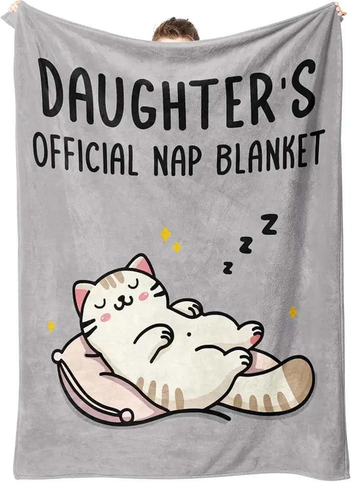 SteadStyle Daughter Gifts Blanket, Gifts for Daughter from Mom Dad