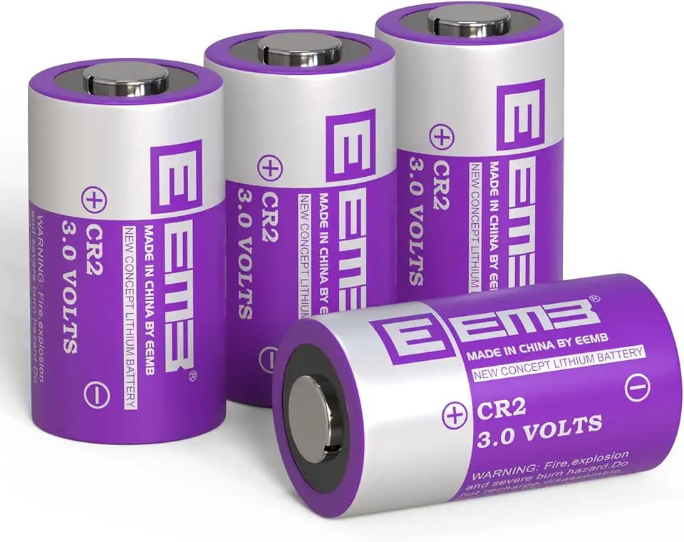EEMB CR2 3V Lithium Battery 850mAh 4-Pack CR15H270 DLCR2