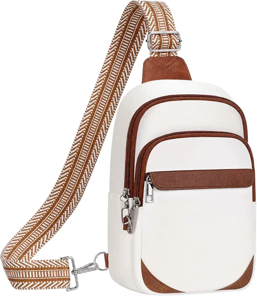 YOOLIFE Anti Theft Crossbody Bags for Women Men Sling Crossbody Bag Purse