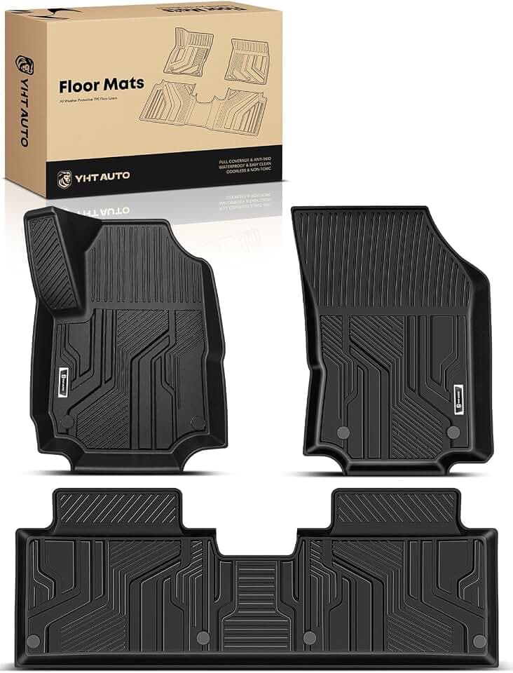 YHTAUTO Automotive Floor Mats for Chevrolet Equinox 2018-2025