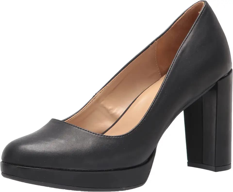 Naturalizer Women’s Berlin Platform Chunky Heel Pumps