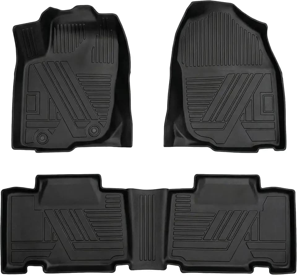 All Weather Floor Mats TPE Carpet Rugs Custom-fit for Toyota RAV4 2013-2018