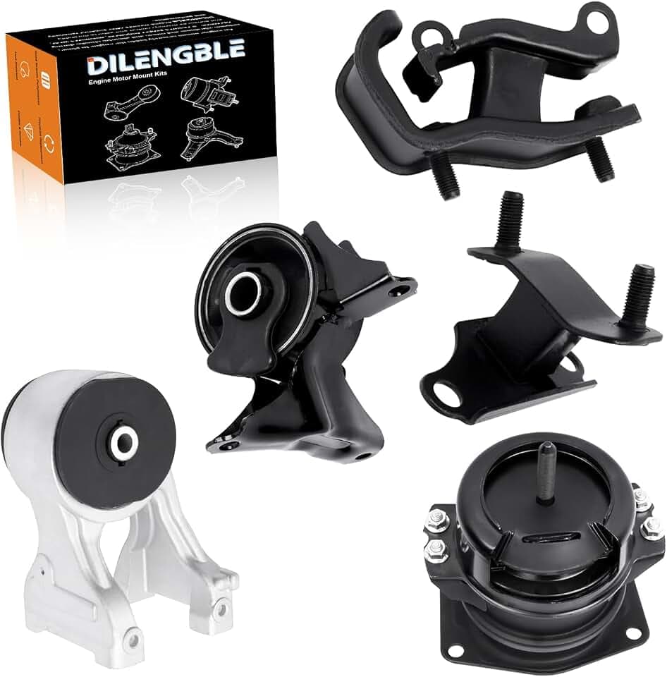 5Pcs Engine Motor Mount & Trans Mount for 2007 Odyssey EX LX Model 3.5L V6