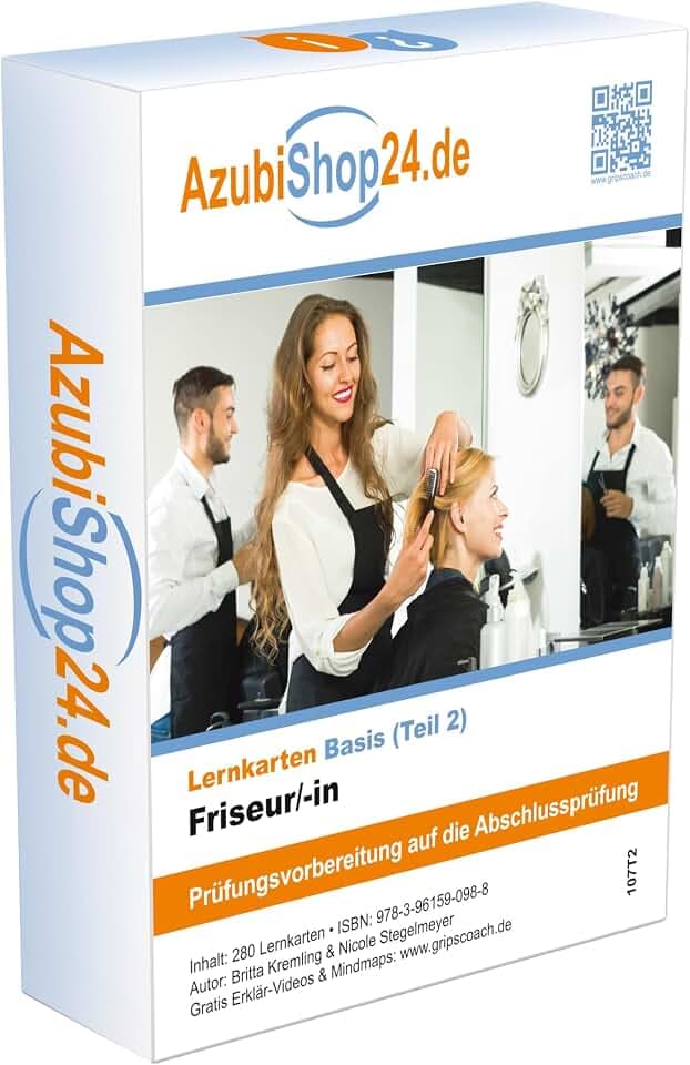 Friseur Prüfungsvorbereitung Teil 2 Lernkarten: Prüfungsvorbereitung. auf die Abschlussprüfung