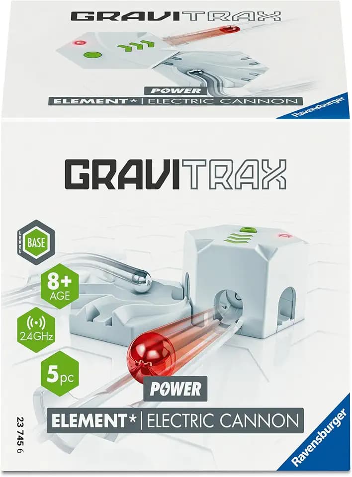 Ravensburger GraviTrax Power Element Electric Cannon- Kugelbahn-Erweiterung