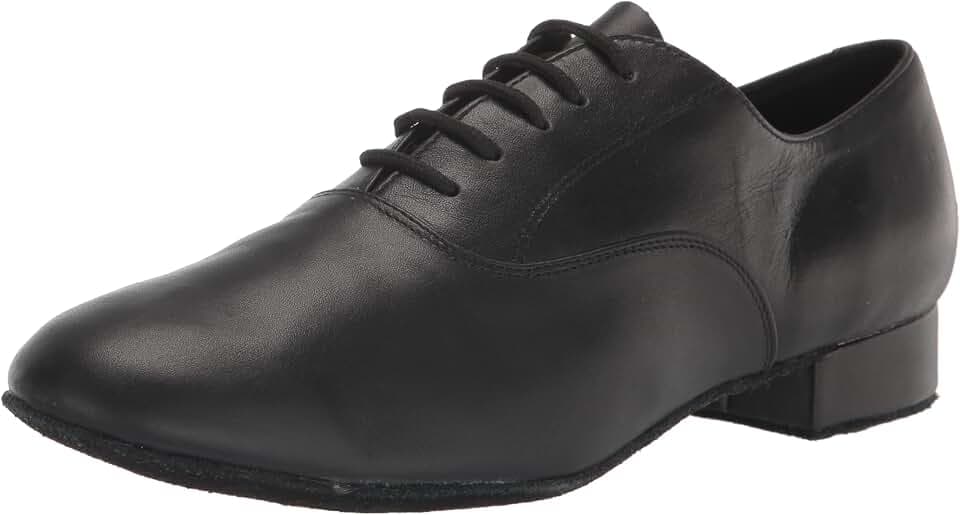 Very Fine Mens Wide Adrian Leather Ballroom Salsa Tango Waltz Latin Smooth Swing Dance Shoe Black