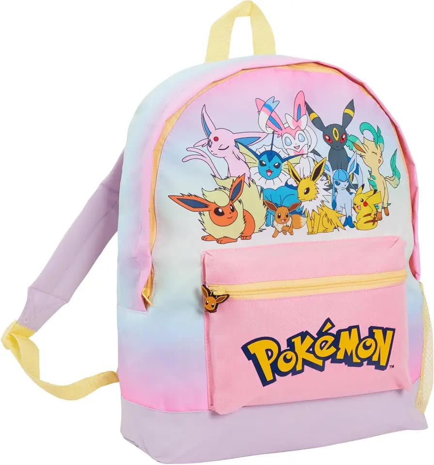 Mädchen Pokemon Rucksack Eevee Bag Offizielle Eeveelutions Pokemon Go Schule Reise Mittagessen Tasche Rucksack