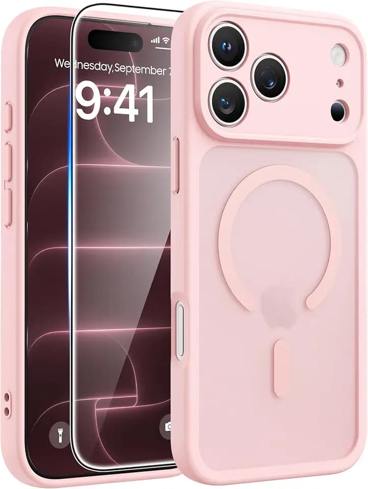 FNTCASE for iPhone 18 Pro Max Case / 17 Pro Max Case, Fit for Magsafe
