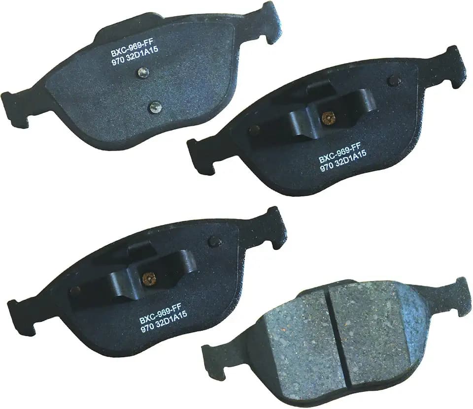 Bendix Premium SBC970 Ceramic Front Brake Pads for Ford Focus 2004-2002, Transit Connect 2013-2010