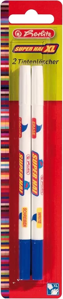 Herlitz Tintenlöscher Super Hai (Strichstärke:XL) Packungsinhalt 2 Tintenlöscher