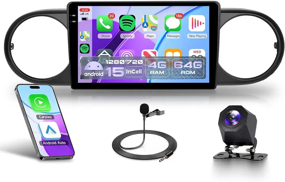 Rimoody 4G+64G Android 15 Car Stereo Radio for Scion xB 2007-2019