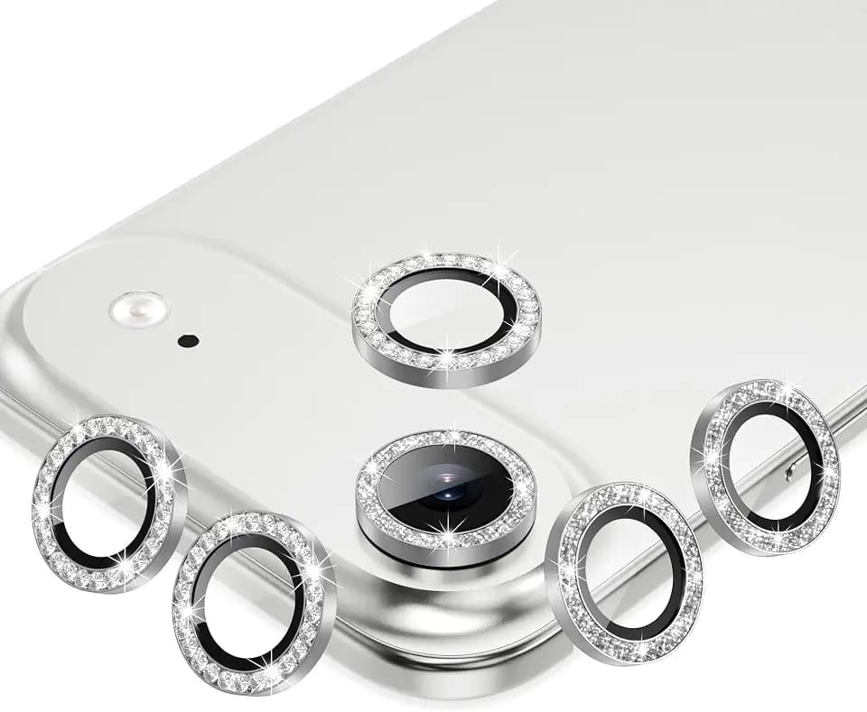 AGVEE 3+3 6 Pack for iPhone Air Camera Lens Protector Cover