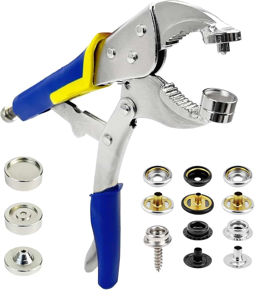 Snap Fastener Tool, 15mm, 60 Sets