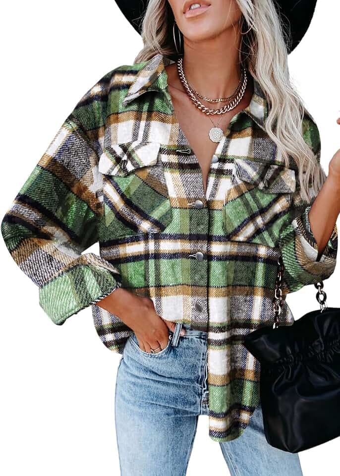 Dokotoo Womens Corduroy Button Down Shirts Boyfriend Long Sleeve Oversized Blouses Tops
