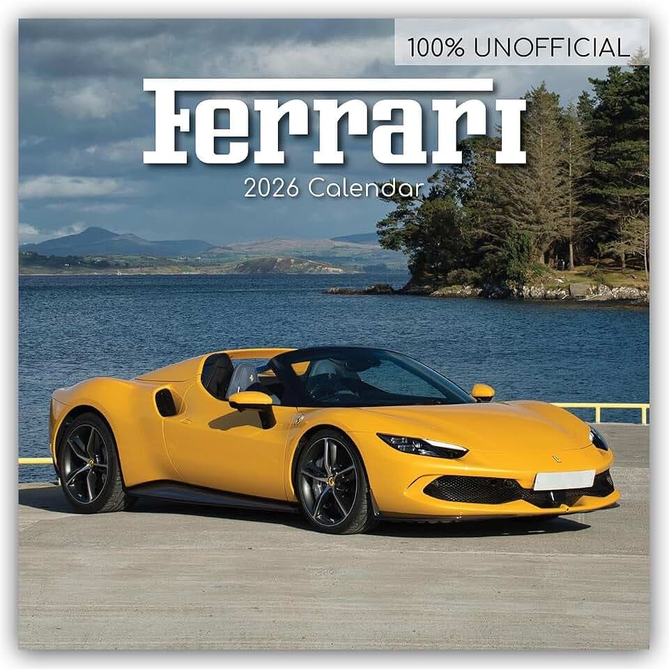 Ferrari 2026 – 16-Monatskalender: Original Gifted Stationery-Kalender [Kalender] (Wall-Kalender)