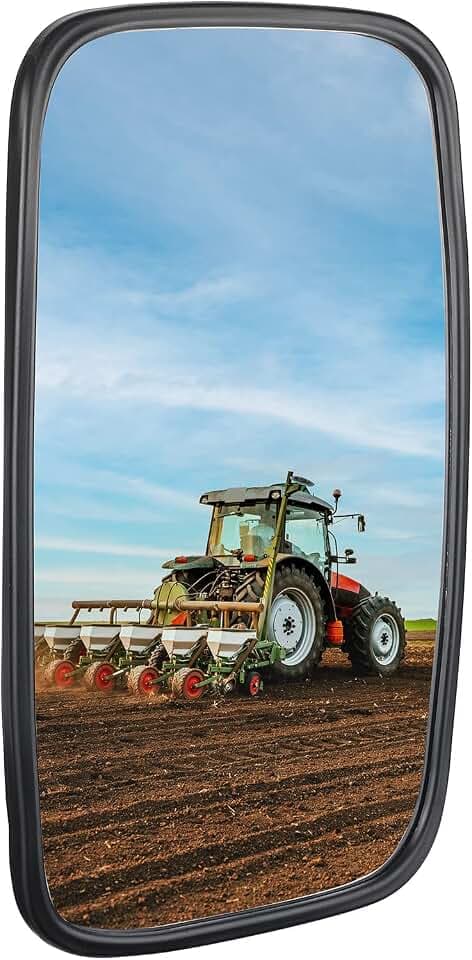 KEMIMOTO Tractor Mirror Compatible With Loader Excavator Farm Tractor