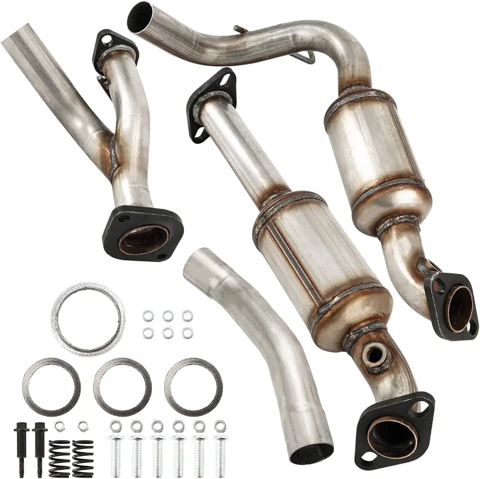 Catalytic Converter Stainless Steel High Flow for Toyota