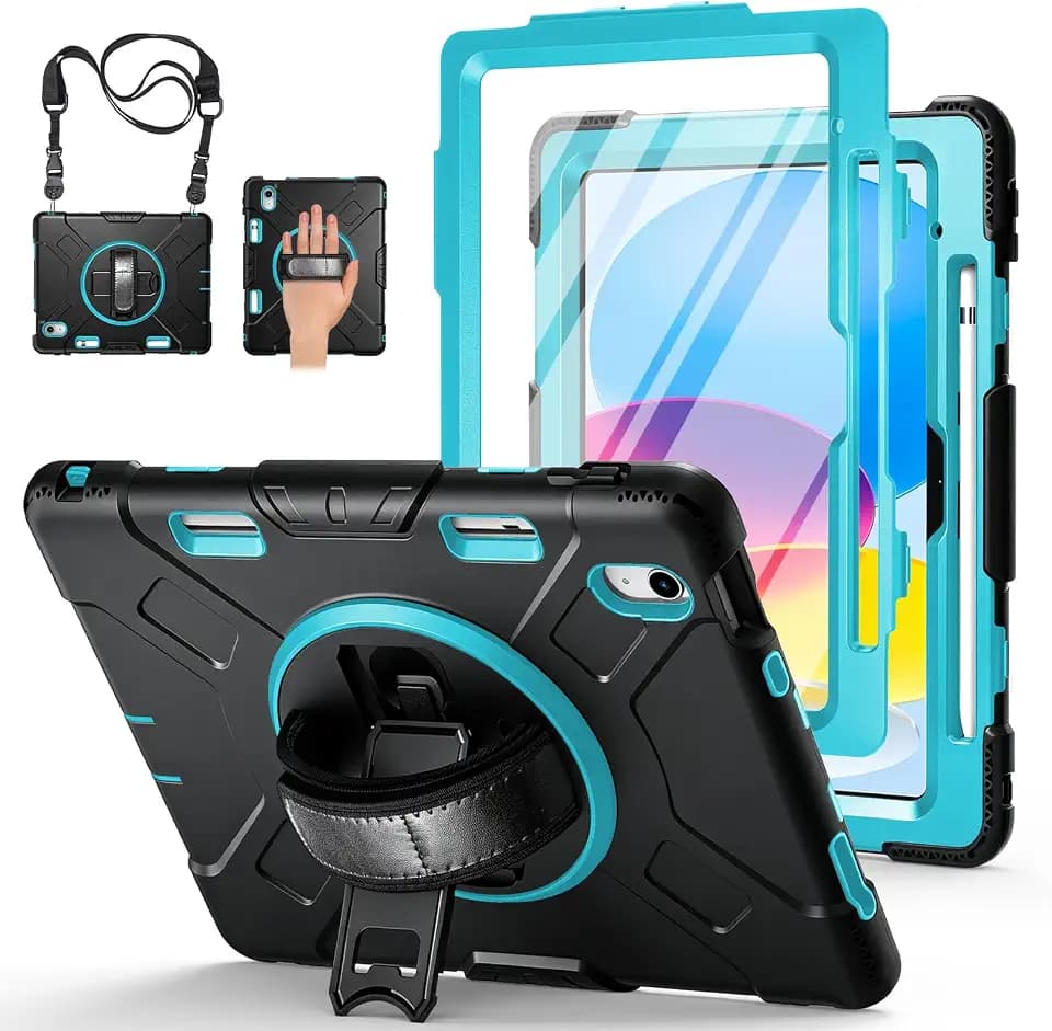 Miesherk Stock for iPad (A16) 11th/10th Generation Case 2025/2022 Green