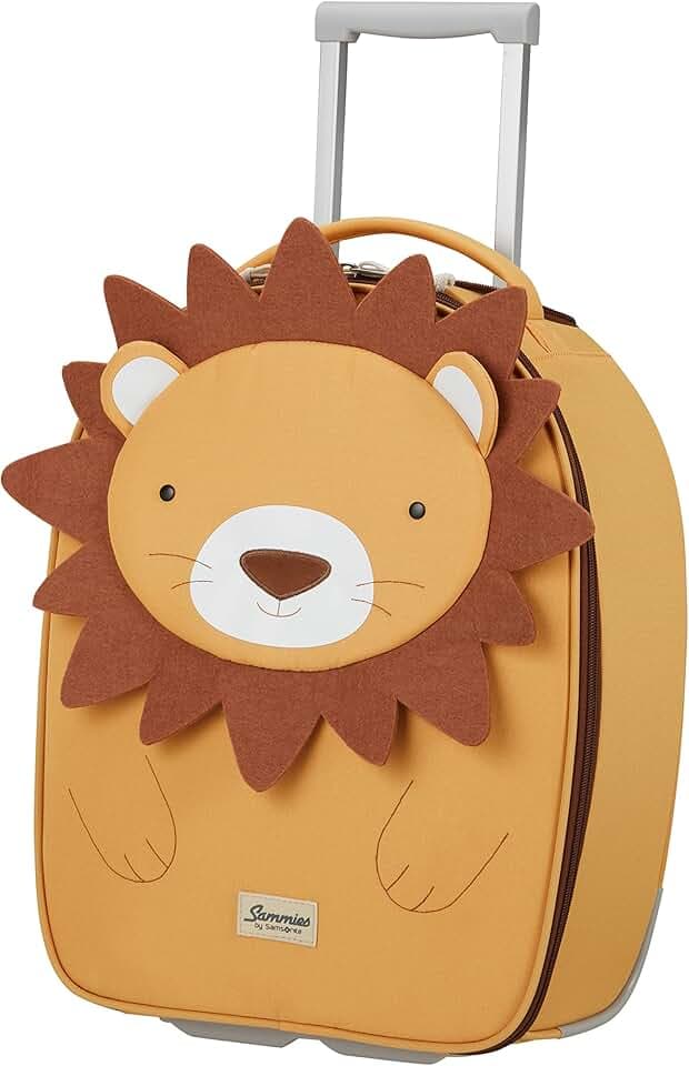 Samsonite Happy Sammies Eco - Upright XS Kindergepäck, 45 cm, 22.5 L, Gelb (Lion Lester)