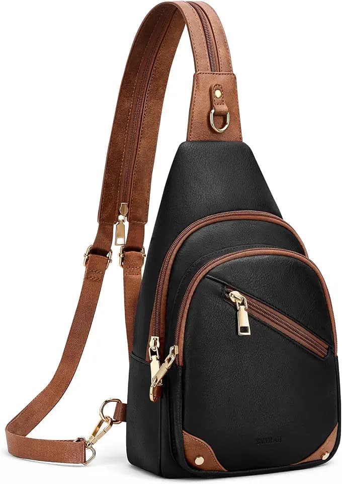 SYTRAH Anti Theft Sling Bag for Women, RFID Crossbody Purses Travel