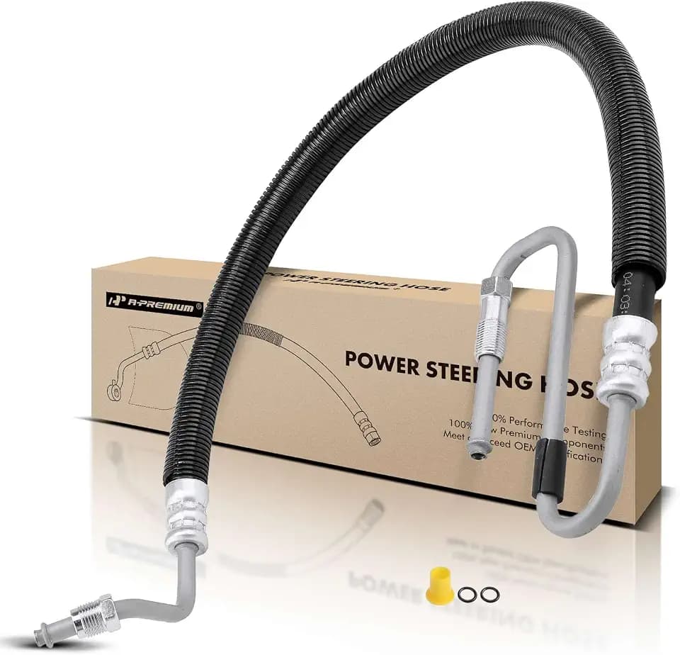 A-Premium Power Steering Pressure Hose Assembly, Pump To Gear/Rack Pinion