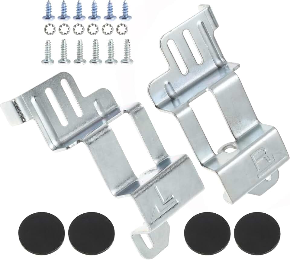 24 Inch Stacking Kit Replaces SK-DH Laundry Stack Bracket for Sam-sung 24 in. Wide Front Load Washers and Dryers, Set of 1