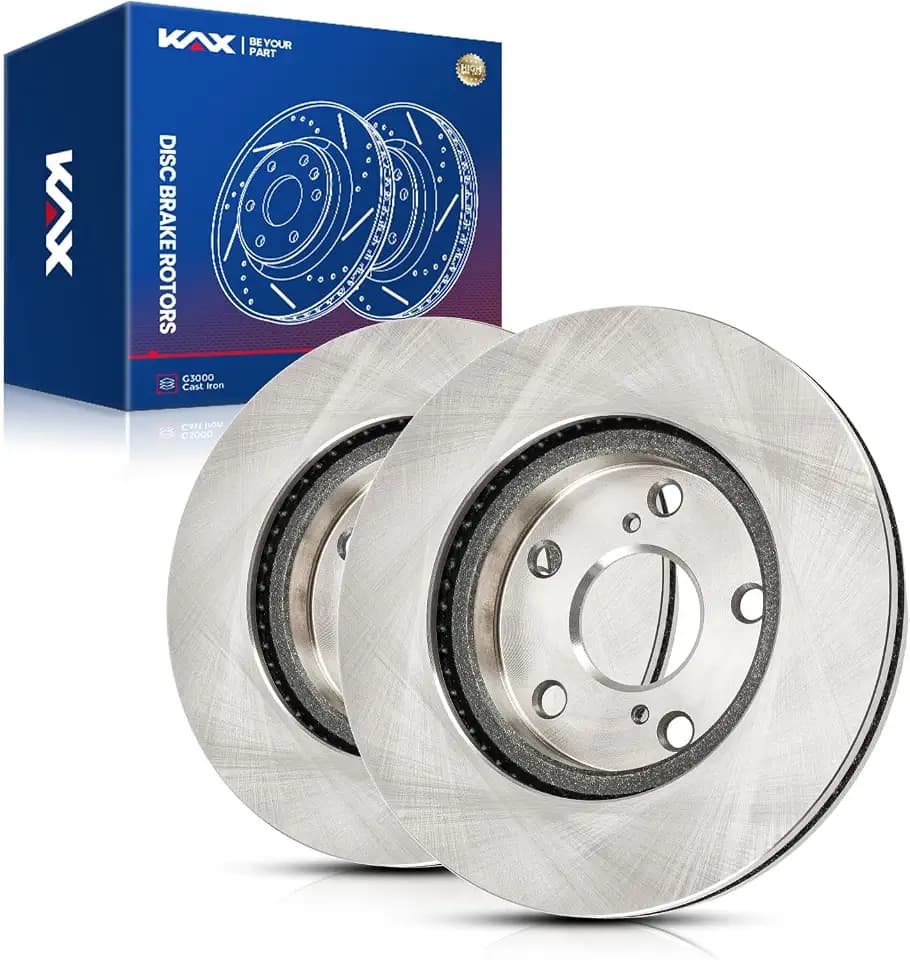 KAX 10.83in Front Disc Brake Rotors Pair for RAV4, Prius V, xB, HS250h