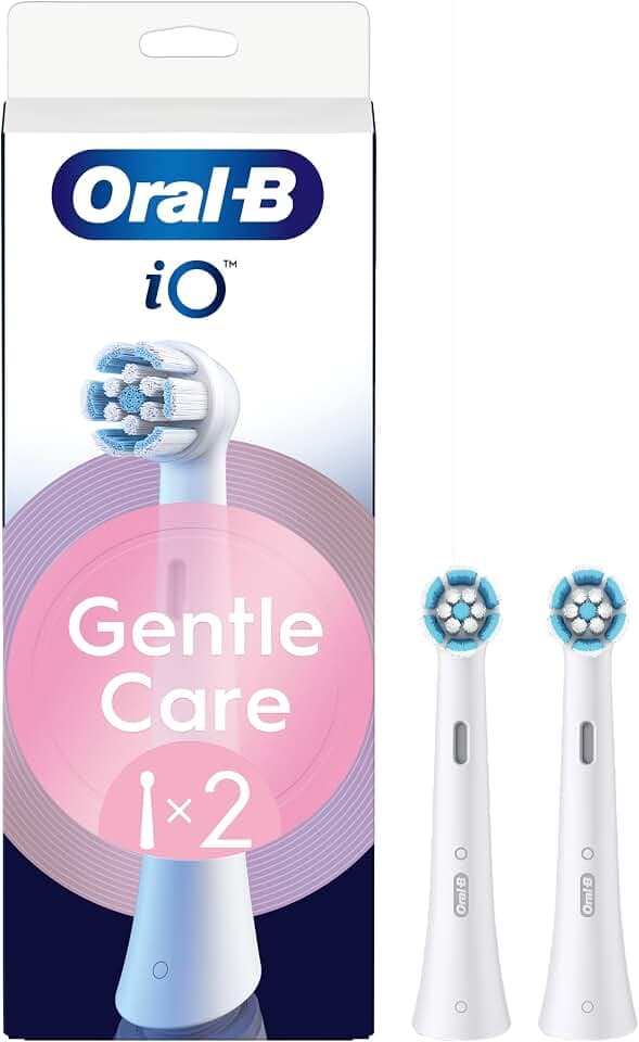 Oral-B Gentle Care Ersatzbürsten, Weiß, 2 Stück