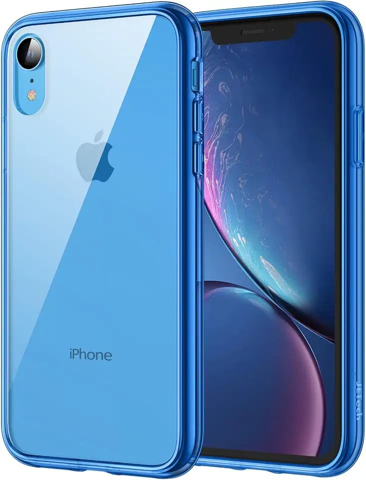 JETech Case for iPhone XR, Anti-Yellowing, Blue
