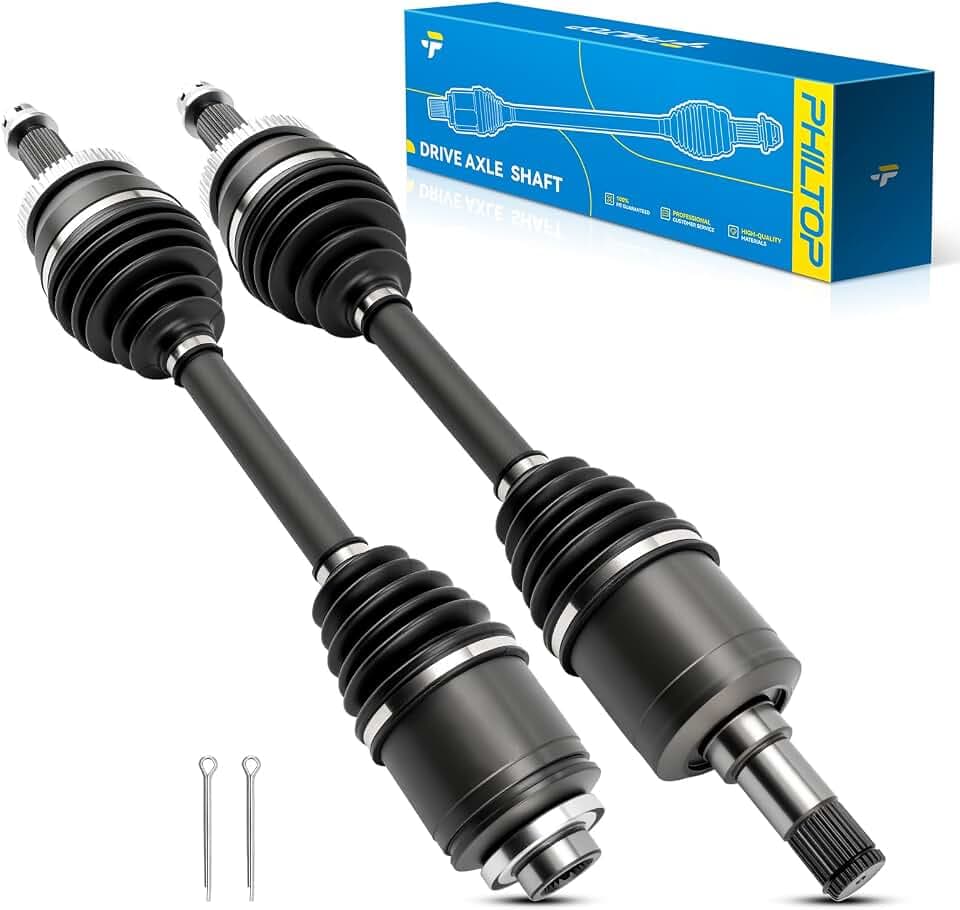 PHILTOP Front CV AXLE Fit for 2007 2008 2009 Hyundai Santa Fe 3.3L, Front CV Axle Shaft Assembly