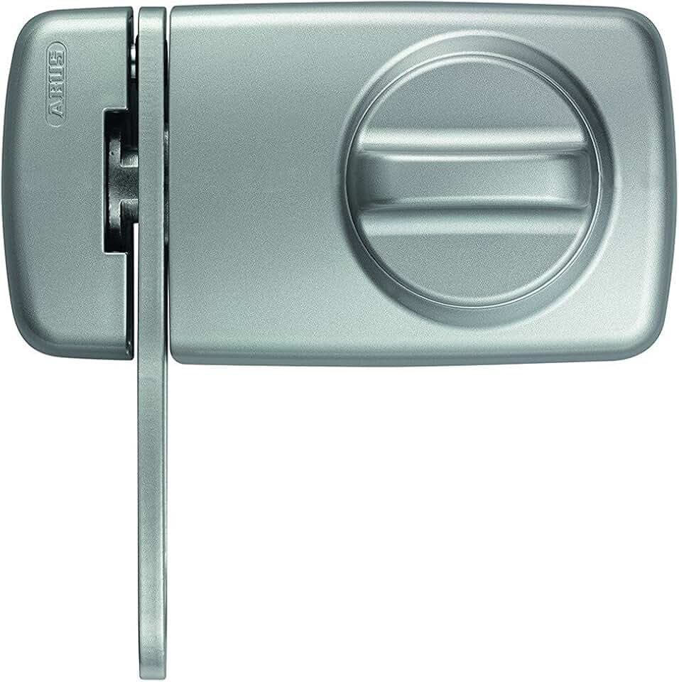 ABUS Türzusatzschloss 7030 - Sperrbügel, Drehknauf, silber