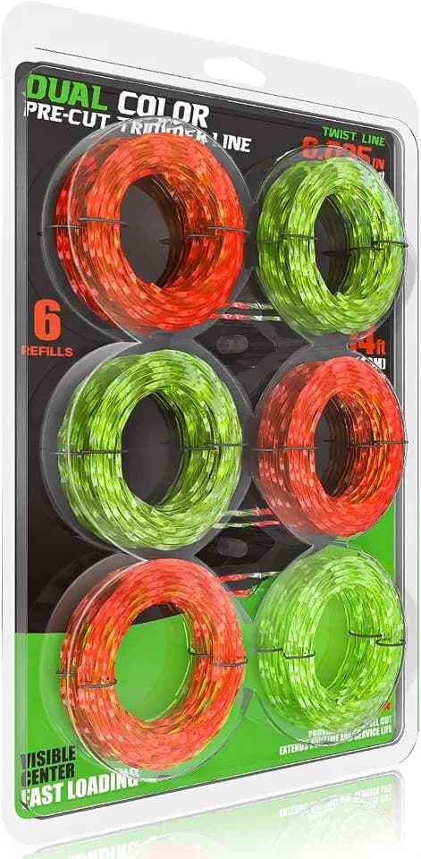 Eventronic 6 Pack Twisted Trimmer Lines Compatible with All EGO 15” Trimmer
