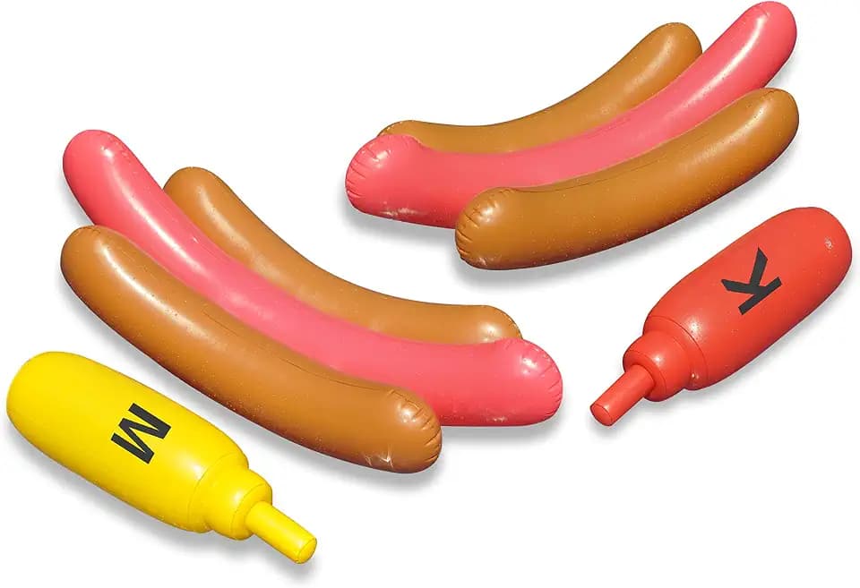 SWIMLINE Inflatable – Pool Battle Game with Ride-On Floats & Boppers