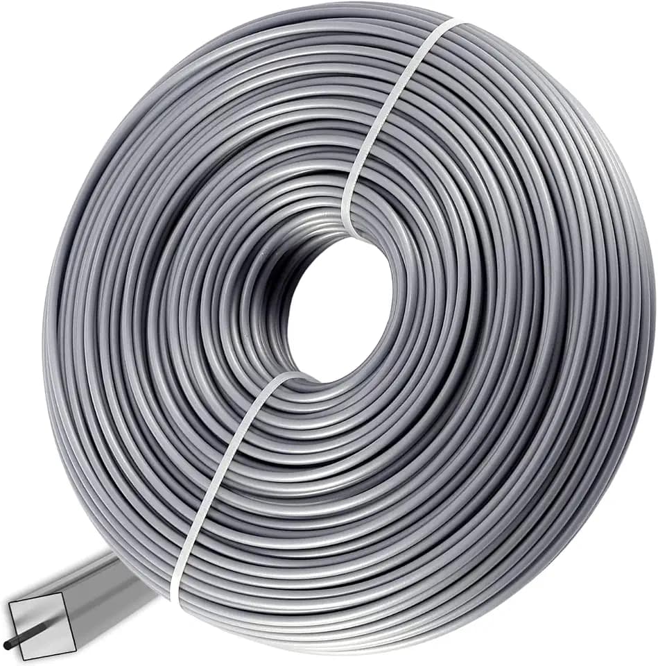 GARDENIX Mähfaden Verstärkt Trimmerfaden 3,0 mm x 100 m Eckig Rasentrimmer Faden Nylonfaden