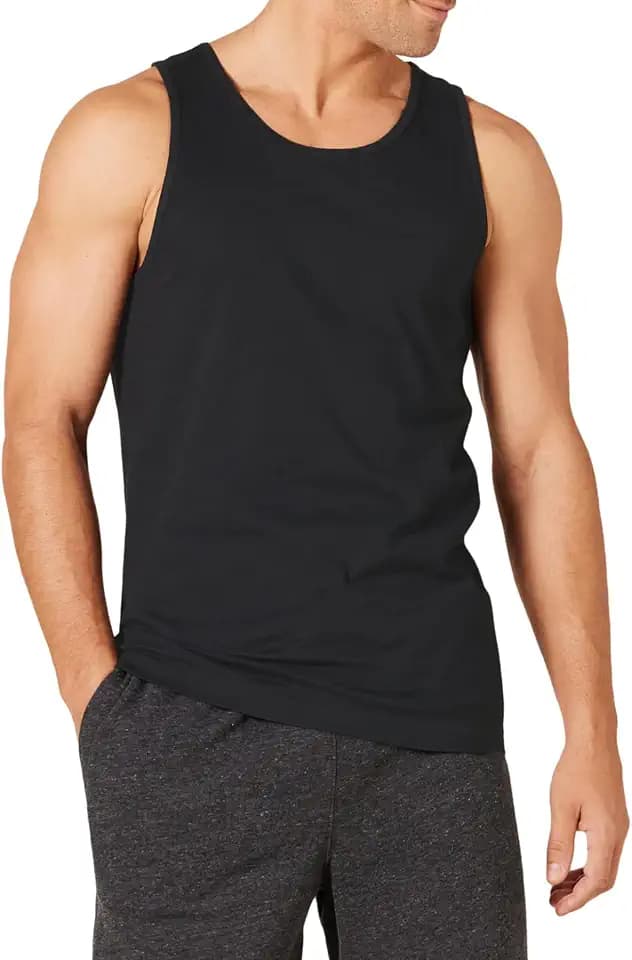 Amazon Essentials Men's Slim-Fit Tank Top, Undershirt