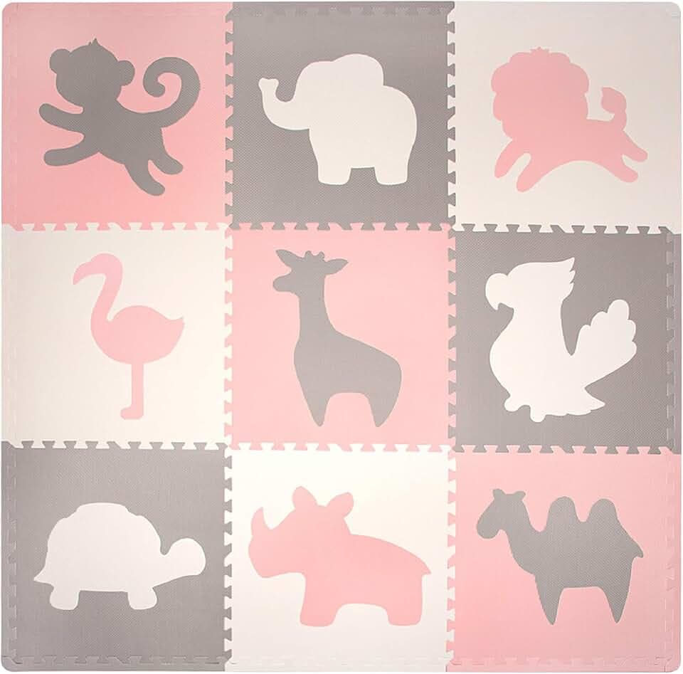 Hakuna Matte Stylische Puzzlematte Baby 180 x 180 cm Afrika